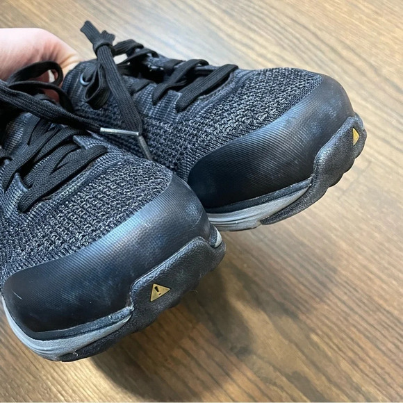 KEEN Utility Sparta Aluminum Toe Work Shoes BLACK/GREY FLANNEL Women size 7 - Picture 13 of 16